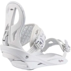 NITRO RYTHM Snowboardové viazanie, biela, veľkosť