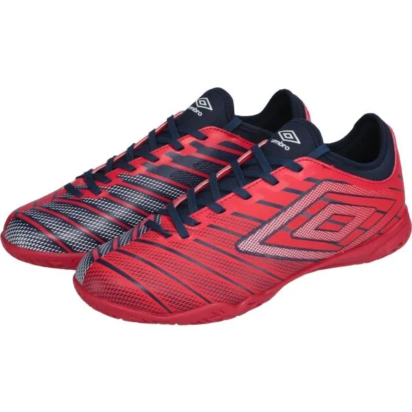 Umbro VELOCITA ELIXIR CLUB IC Pánska halová obuv, červená, veľkosť 44