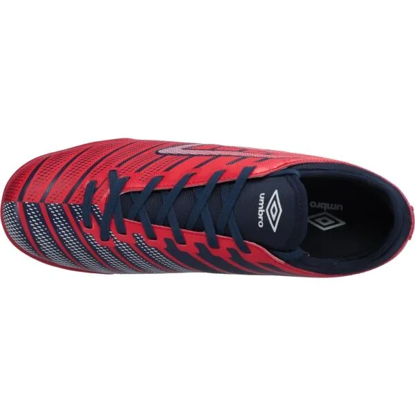 Umbro VELOCITA ELIXIR CLUB IC Pánska halová obuv, červená, veľkosť 44