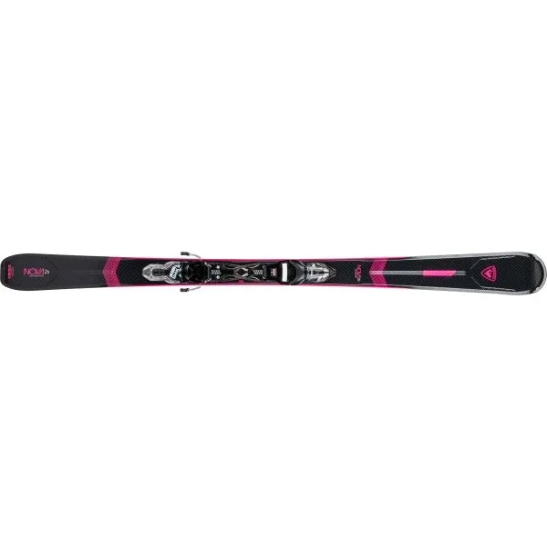 Rossignol NOVA 2S XPRESS + XPRESS W 10 GW B83 Dámske zjazdové lyže, čierna, veľkosť