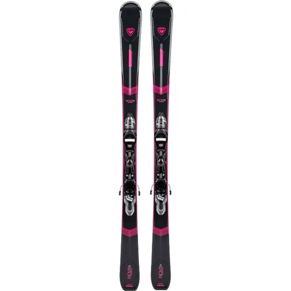 Rossignol NOVA 2S XPRESS + XPRESS W 10 GW B83 Dámske zjazdové lyže, čierna, veľkosť