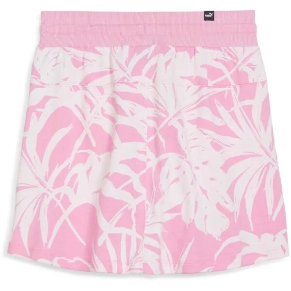 Puma ESSENTIALS + PALM RESORT AOP SKIRT Dámska sukňa, ružová, veľkosť