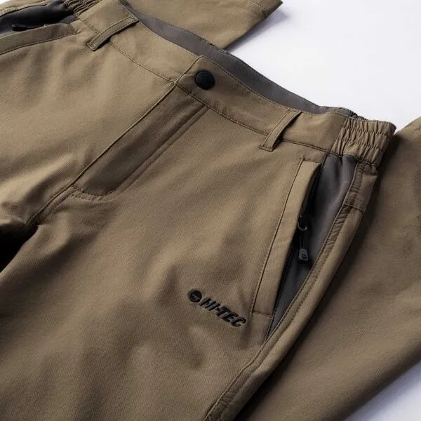 Hi-Tec LADY ERKEN SP Dámske softshellové nohavice, khaki, veľkosť