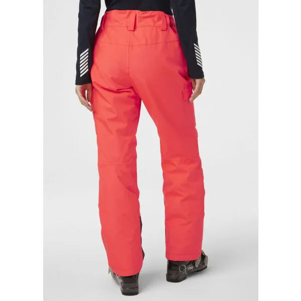 Helly Hansen W SWITCH CARGO INSULATED PANT Dámske lyžiarske nohavice, červená, veľkosť