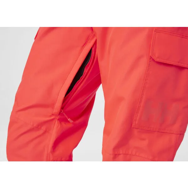 Helly Hansen W SWITCH CARGO INSULATED PANT Dámske lyžiarske nohavice, červená, veľkosť