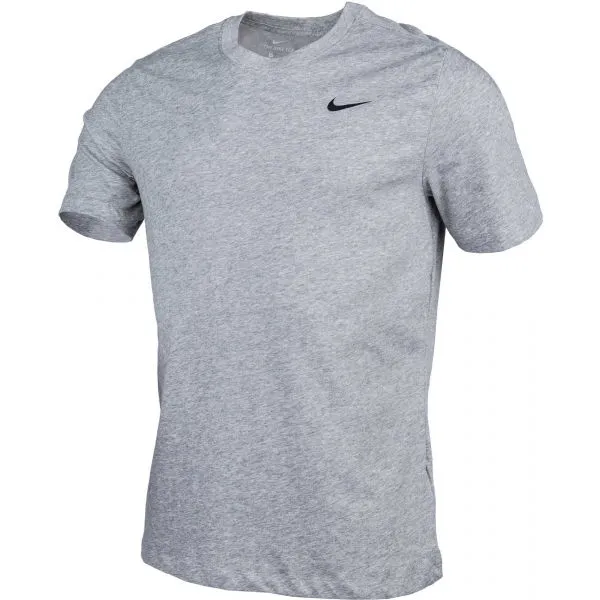 Nike DRY TEE DFC CREW SOLID M Pánske tričko, sivá, veľkosť