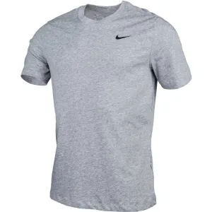 Nike DRY TEE DFC CREW SOLID M Pánske tričko, sivá, veľkosť