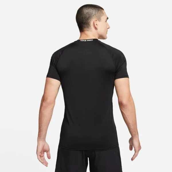 Nike NP DF SLIM TOP SS Pánske tričko, čierna, veľkosť