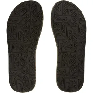 Quiksilver CARVER NUBUCK Pánske žabky, hnedá, veľkosť 40