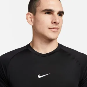 Nike NP DF SLIM TOP SS Pánske tričko, čierna, veľkosť