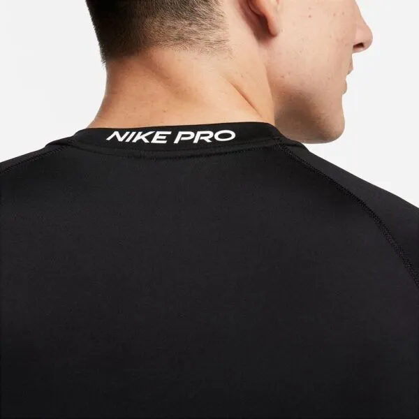 Nike NP DF SLIM TOP SS Pánske tričko, čierna, veľkosť