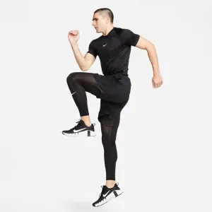 Nike NP DF SLIM TOP SS Pánske tričko, čierna, veľkosť