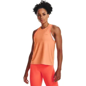 Under Armour KNOCKOUT Dámske tielko, oranžová, veľkosť