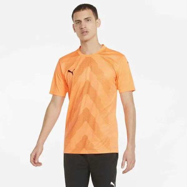 Puma TEAMGLORY JERSEY Pánske futbalové tričko, oranžová, veľkosť
