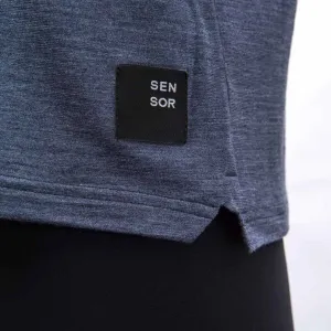 Sensor MERINO LITE Dámske tričko s dlhým rukávom, modrá, veľkosť