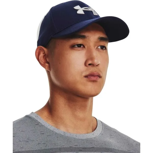 Šiltovka Under Armour Blitzing Adjustable Cap - midnight navy/mod gray