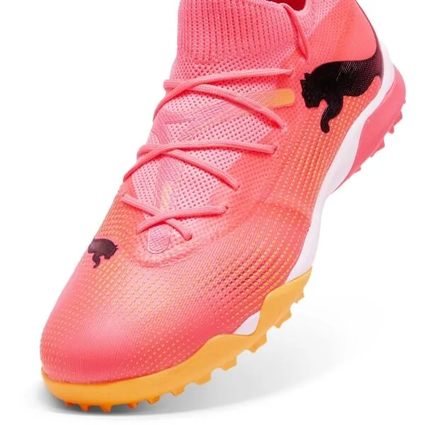 Puma FUTURE 7 MATCH TT Pánske turfy, oranžová, veľkosť 44