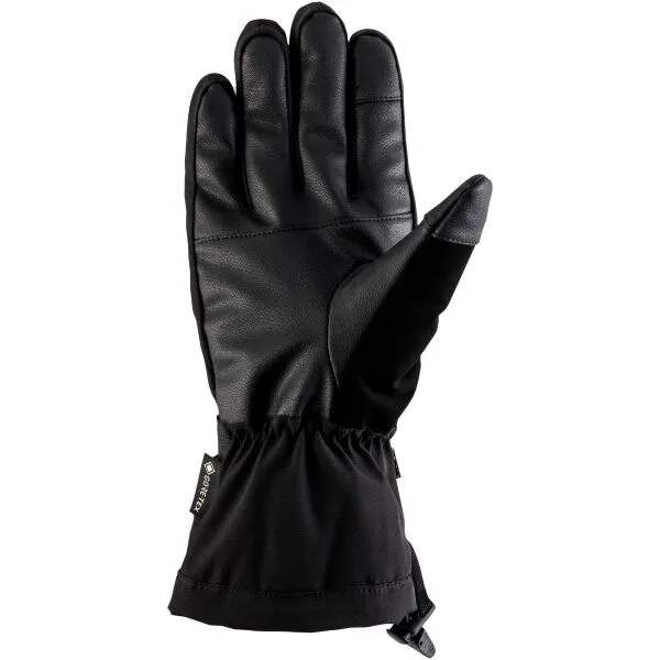 Viking HUDSON GTX Unisex lyžiarske rukavice, čierna, veľkosť