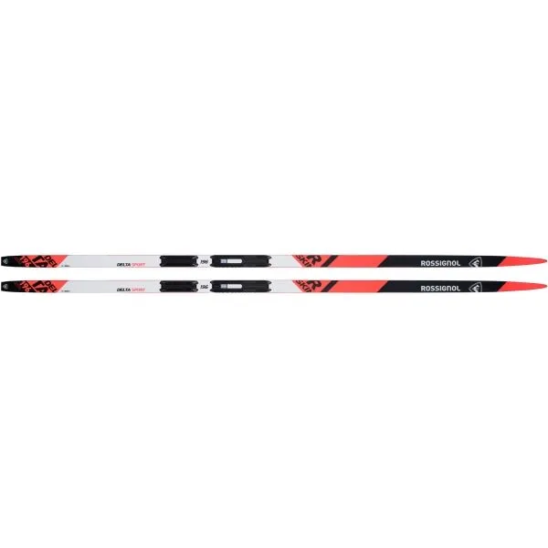 Rossignol DELTA SPORT R-SKIN-XC Klasické bežecké lyže so stúpacími pásmi, čierna, veľkosť