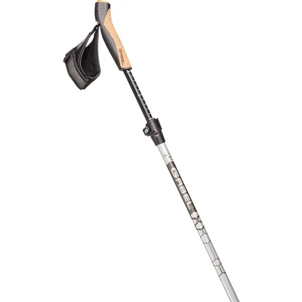 Gabel NORDIC TECH 60 Palice na nordic walking, strieborná, veľkosť