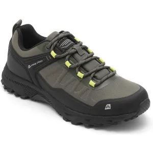 ALPINE PRO MELVIN Pánska outdoorová obuv, khaki, veľkosť
