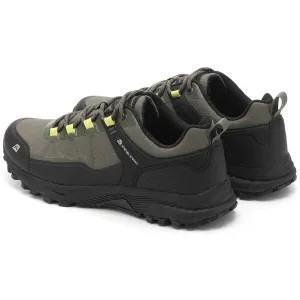 ALPINE PRO MELVIN Pánska outdoorová obuv, khaki, veľkosť