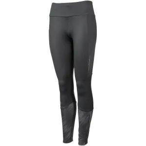 Lotto RUNNING LEGGINGS W PRT2 Dámske bežecké legíny, tmavo sivá, veľkosť