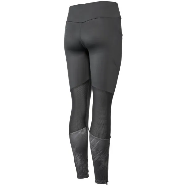 Lotto RUNNING LEGGINGS W PRT2 Dámske bežecké legíny, tmavo sivá, veľkosť