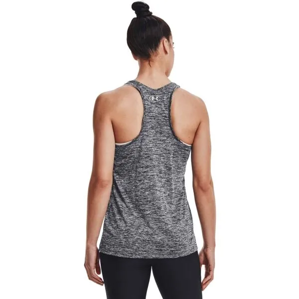 Under Armour TECH TANK Dámske tielko, tmavo sivá, veľkosť