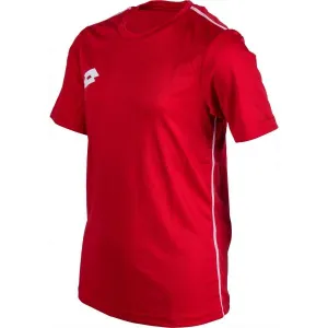 Lotto JERSEY DELTA Pánske športové tričko, červená, veľkosť