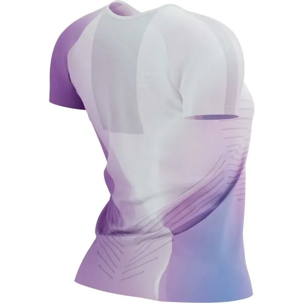 Bežecké tričko dámske Compressport Performance S/S T-Shirt - lilac