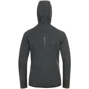 Odlo W RUN EASY 365 MIDLAYER HOODY Dámska bežecká mikina, tmavo sivá, veľkosť