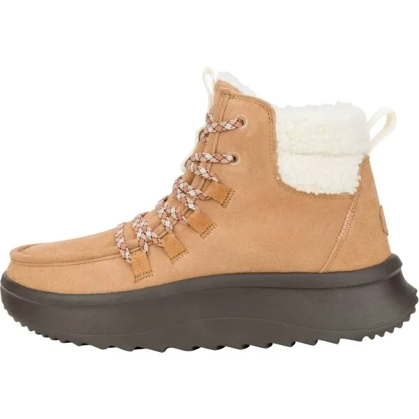 HEY DUDE WENDY PEAK APRES SUEDE COZY Dámska zimná obuv, hnedá, veľkosť