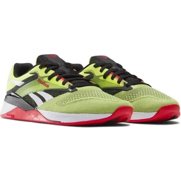 Reebok NANO X4 Pánska fitness obuv, svetlo zelená, veľkosť 45.5