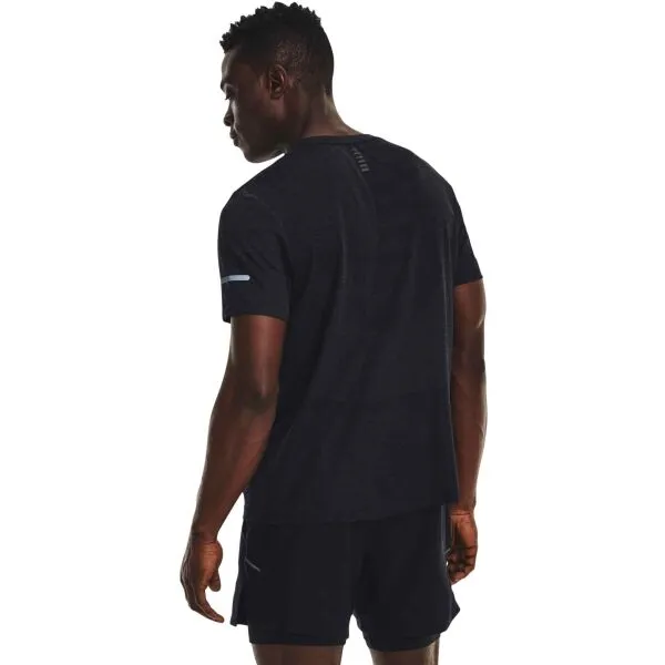 Under Armour SEAMLESS STRIDE Pánske tričko, čierna, veľkosť S
