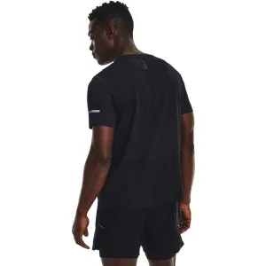 Under Armour SEAMLESS STRIDE Pánske tričko, čierna, veľkosť S