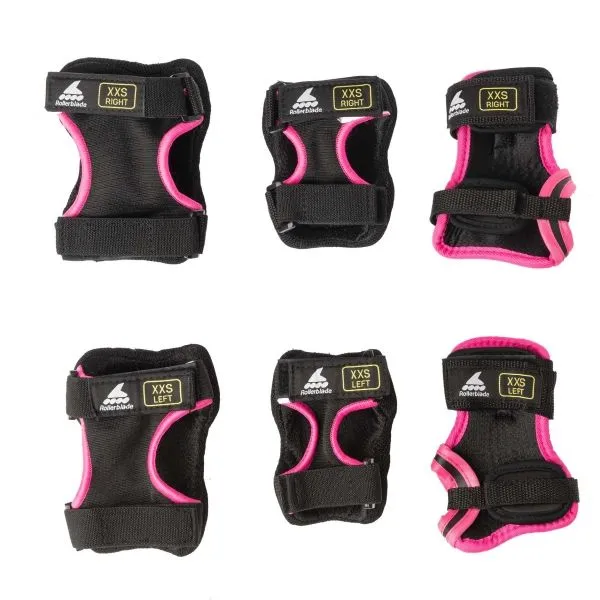Rollerblade SKATE GEAR JUNIOR 3 PACK Set in-line detských chráničov, čierna, veľkosť