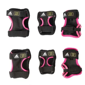 Rollerblade SKATE GEAR JUNIOR 3 PACK Set in-line detských chráničov, čierna, veľkosť