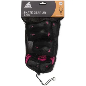 Rollerblade SKATE GEAR JUNIOR 3 PACK Set in-line detských chráničov, čierna, veľkosť
