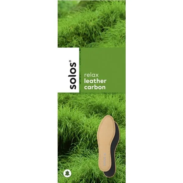 SOLOS LEATHER CARBON Stielka do obuvi, béžová, veľkosť