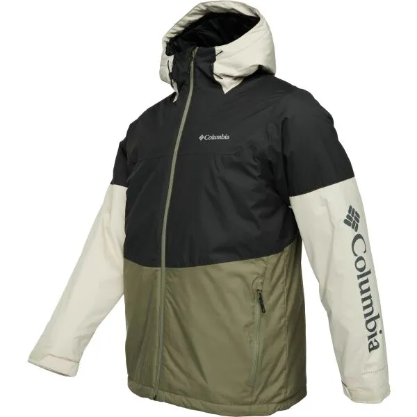 Columbia POINT PARK INSULATED JACKET Pánska zimná bunda, tmavo sivá, veľkosť