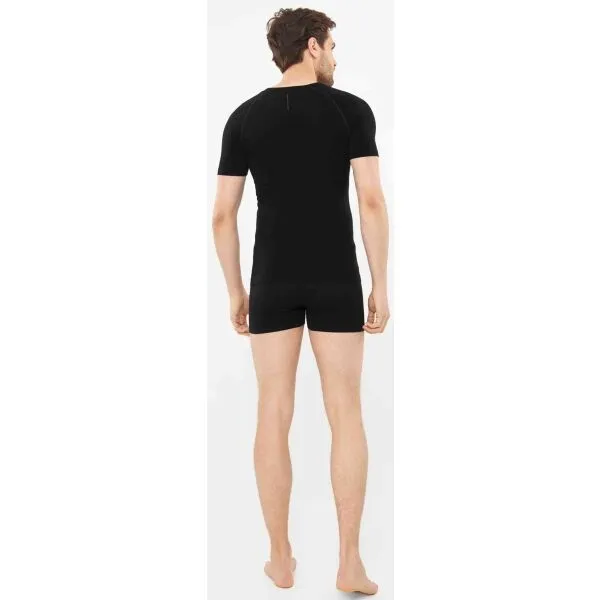 Viking LOCKNESS T-SHIRT BAMBOO Pánske funkčné tielko, čierna, veľkosť
