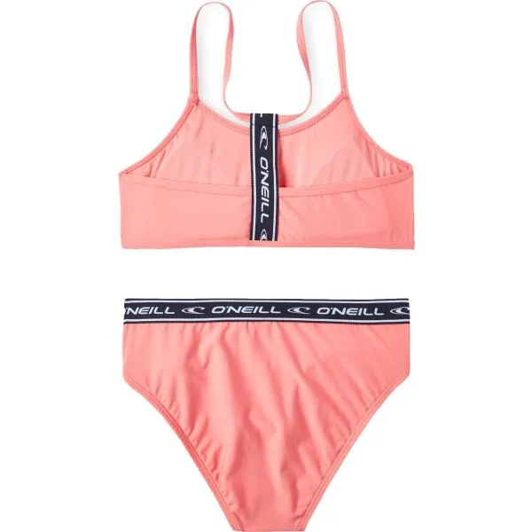 O'Neill SPORTCLUB ACTIVE BIKINI Dievčenské plavky, lososová, veľkosť
