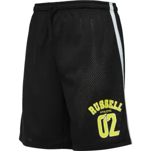 Russell Athletic SHORTS BASKET Pánske šortky, čierna, veľkosť