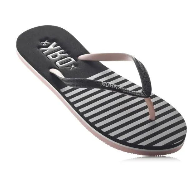 DRK STRIPY Dámske žabky, čierna, veľkosť