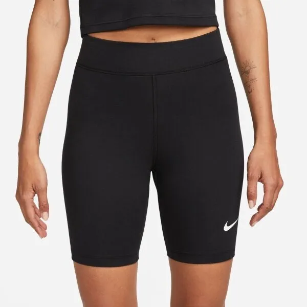 Nike SPORTSWEAR CLASSIC Dámske elastické šortky, čierna, veľkosť