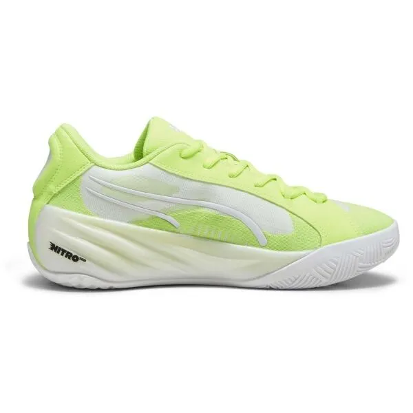 Puma ALL-PRO NITRO Pánska basketbalová obuv, reflexný neón, veľkosť 43