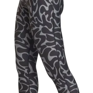 Reebok WOR AOP TIGHT Dámske legíny, čierna, veľkosť