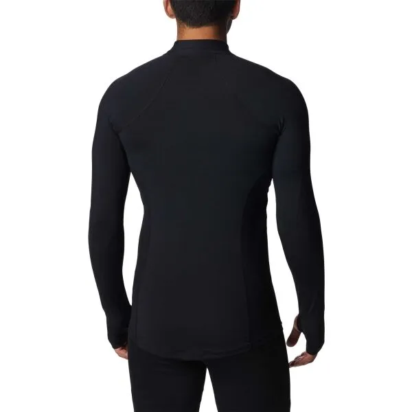 Columbia MIDWEIGHT STRETCH LONG SLEEVE HALF ZIP Pánske funkčné tričko, čierna, veľkosť