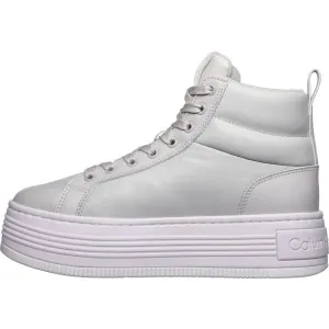 Calvin Klein BOLD PLATF MID OH MG Dámske tenisky, sivá, veľkosť